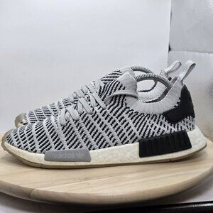 Adidas Mens NMD R1 CQ2387 Gray Running Shoes Sneakers Size 10